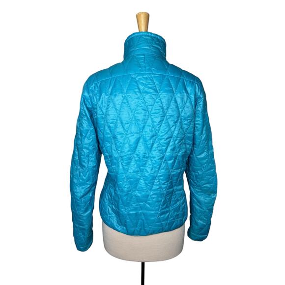 PATAGONIA Womens Nano Puff Pullover Quilted Jacket Water Blue Size Small #84025 - Picture 3 of 11